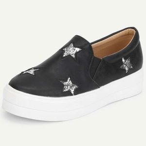 Glitter Star Sneakers